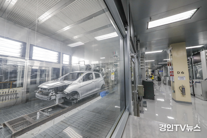 한국지엠, 차세대 글로벌 신차 생산 위한 창원 도장공장 준공식 개최