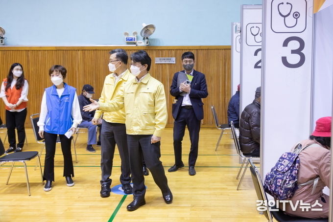 서구, 인천 최초로 두 번째 예방접종센터 검단에 문 열어
