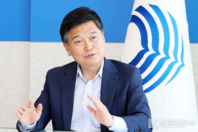 = 사진설명 ; 박종효 인천 남동구청장 인터뷰 사진