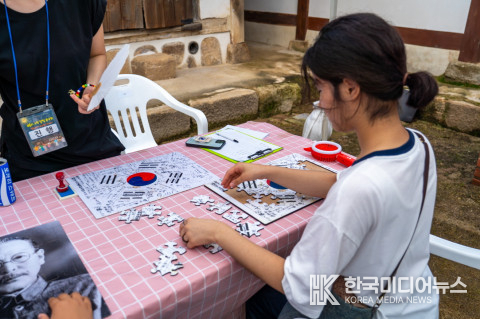 = 사진: ‘2024년 여주 보통리 고택 달빛 음악회 – 독립운동가 조성환을 만나다’ 현장(제공=여민)