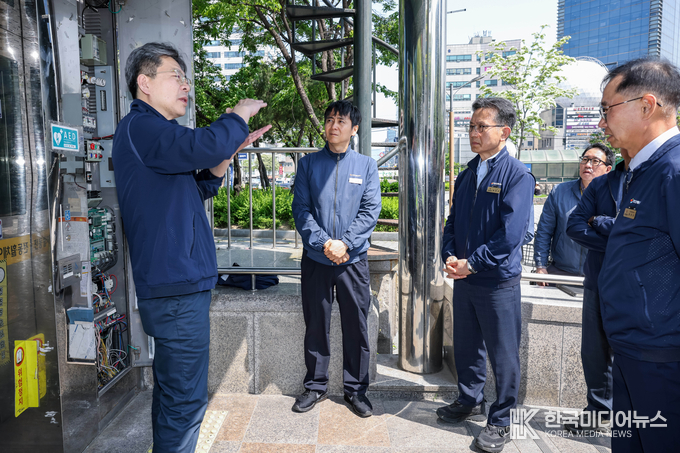 =사진설명 ; 인천교통공사, 승강기 운행실태‘CEO 현장 안전점검’실시