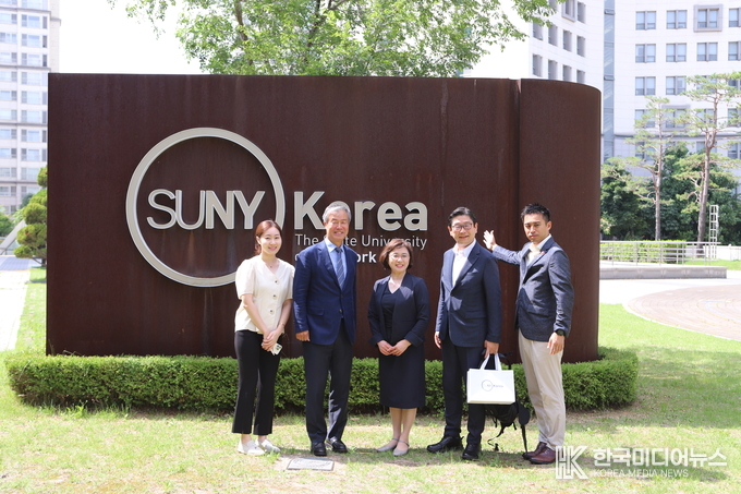 =사진설명 ; 한국뉴욕주립대학교, 일본 삿포로 시의회 의원 방문 기념사진 촬영
