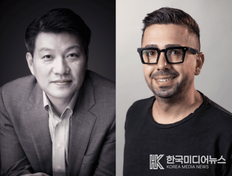 =사진:섦명 ; 2025 부산국제마케팅광고제 기조연설자 ‘김종현 대표이사 사장’과 ‘알렉스 아브란치스’