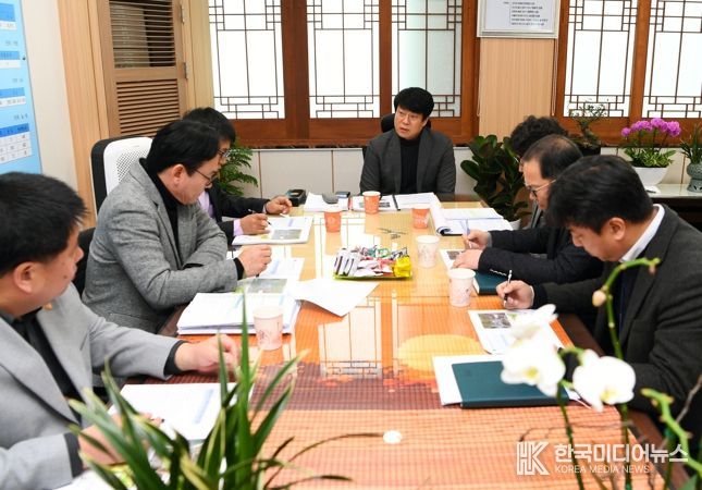강화군, 역점사업 신속 집행 보고회 개최