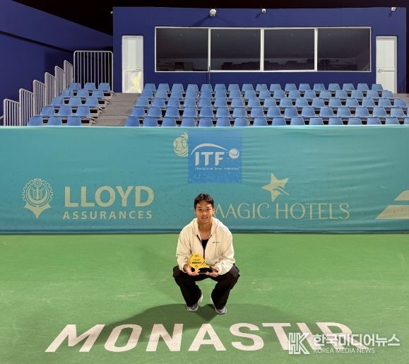 김근준 사진(테니스 우승)