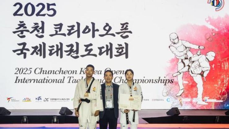 강화군청 태권도팀, 값진 메달 수확하며 금빛 행보 이어가