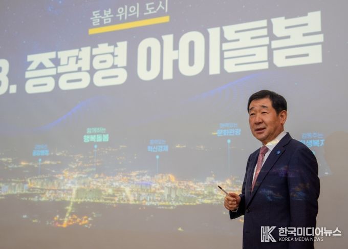 이재영 증평군수 증평형 돌봄을 전국에 알리다.