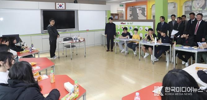 전남교육청, 고흥 도화초 찾아 공동교육과정 운영 상황 점검