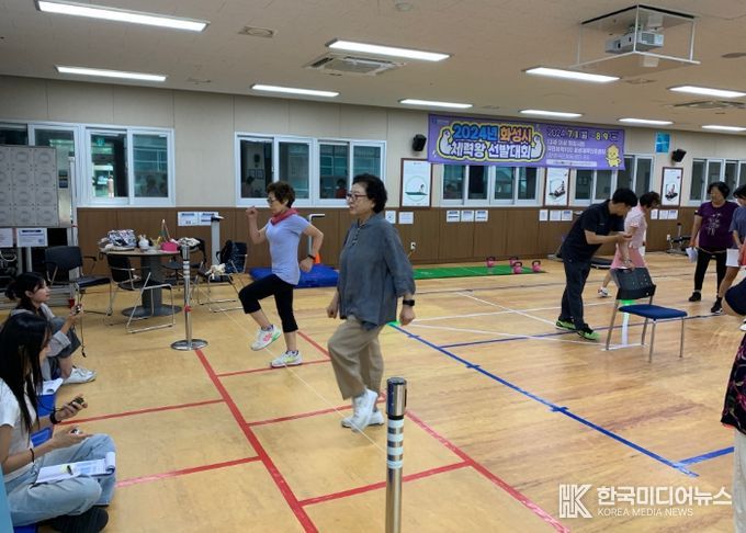 전년도 화성시 체력왕 선발대회 사진