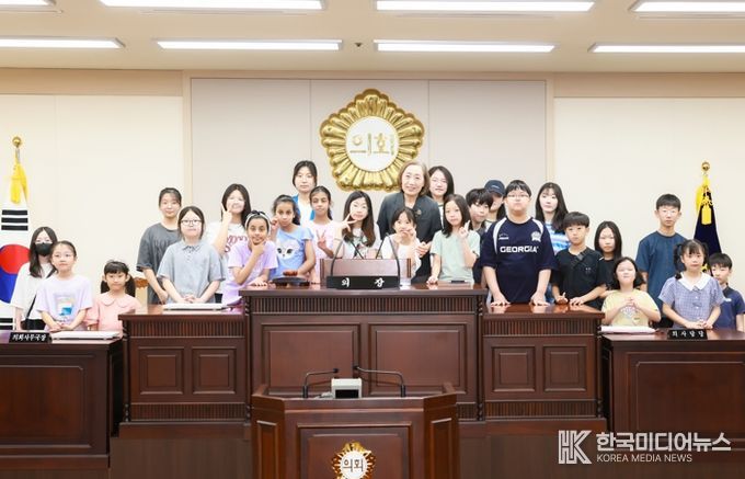 부평구 아동참여위원회, 부평구의회 체험 프로그램 참여