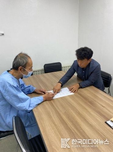 남해원 장호원읍장, 찾아가는 민생회복 소비쿠폰 대상자 직접 챙겨