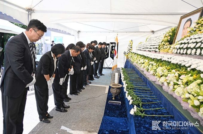 故 오범구 의정부시의원 영결식, 의정부시의회장으로 엄수