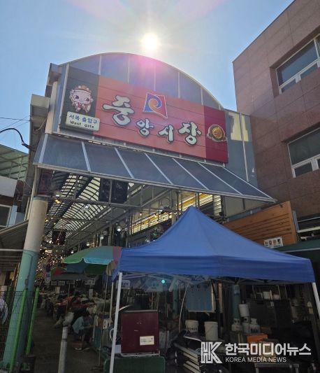 안성시, 도로명주소 전통시장 방문 홍보