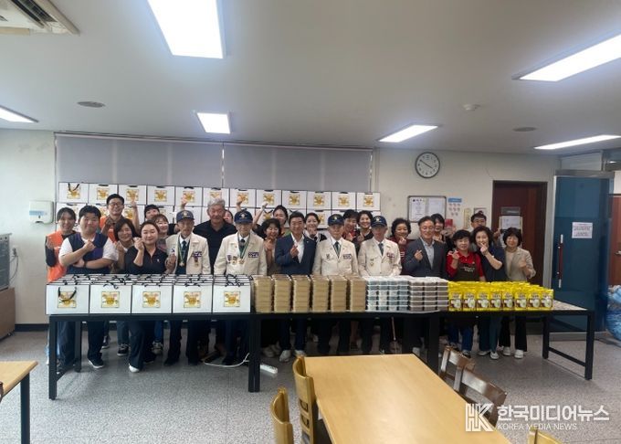 남양주시 헌병봉사대, 6·25 참전유공자 위한 한가위 모둠전 도시락 만들기 행사 개최