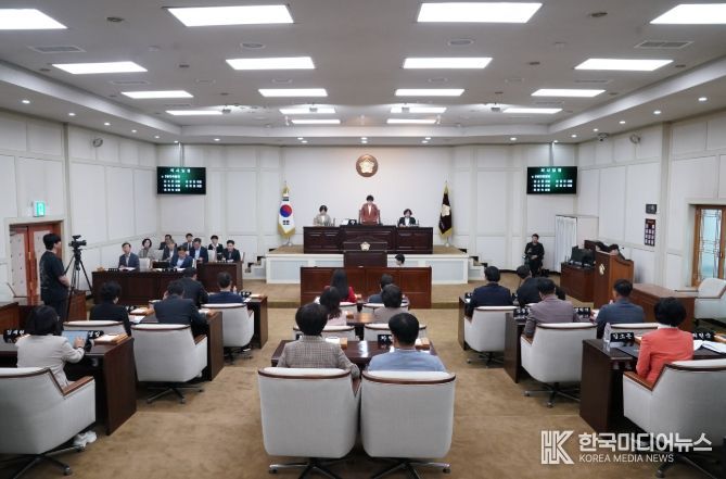 14일 열린 수성구의회 제272회 임시회 제1차 본회의