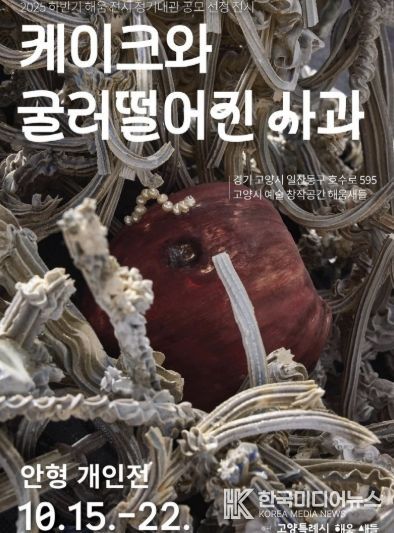 안형 개인전 홍보문