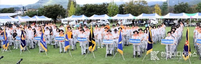 김천소방서 의용소방대, 기술 겨루며 하나로! 소방기술경연대회 개최