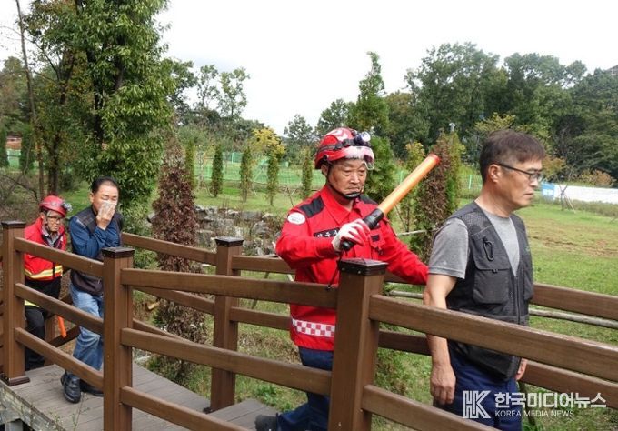 양주시, 가을철 산불 대비 대응역량 강화훈련 실시