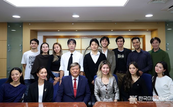 18일 <서울과 비슈케크의 Ballet 향연> 공연을 위해 키르기즈스탄 국립오페라 발레극장 발레단 서울시의회 방문