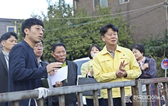 수원시 권선구, 우시장천 및 매산천 현장점검 실시