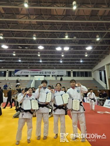 고창군청 여자유도부, 제106회 전국체육대회 은1‧동3 획득 쾌거