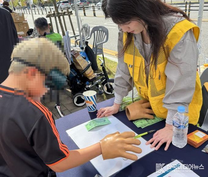 의정부시중독관리통합지원센터, 시민과 함께하는‘4대 중독 예방 홍보부스’운영