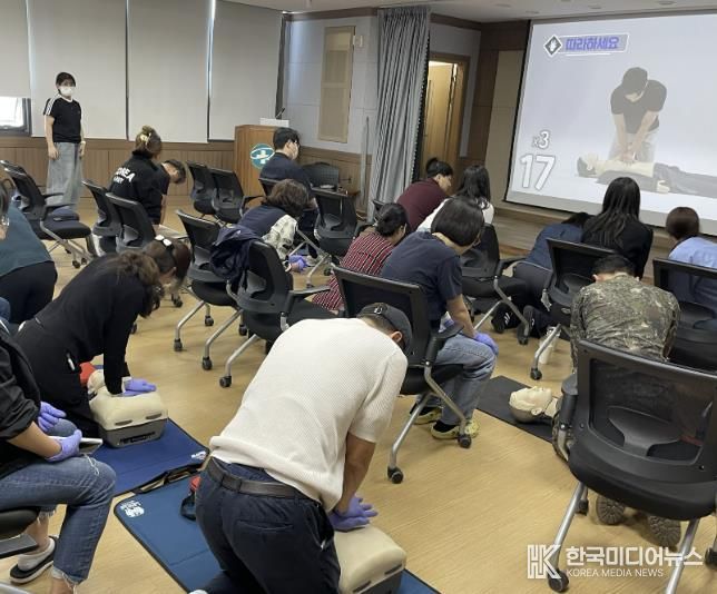 양구군, 군민 대상 심폐소생술‧응급처치 교육 실시