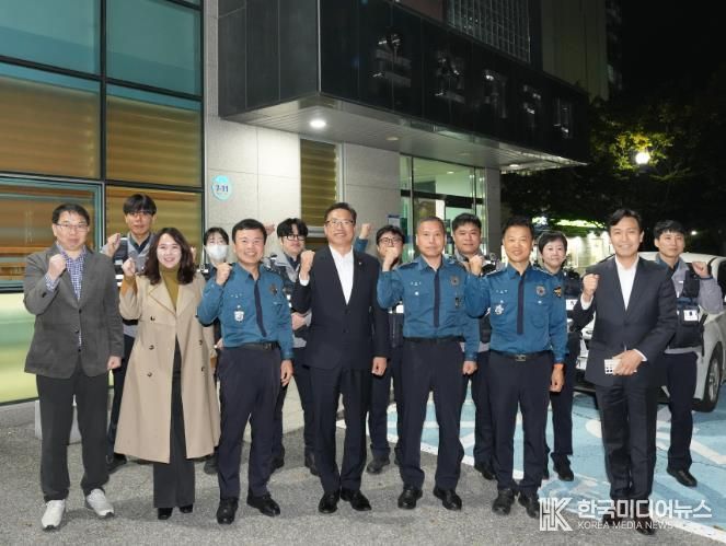 아산시의회, 경찰의 날 맞이 온천지구대 격려 방문