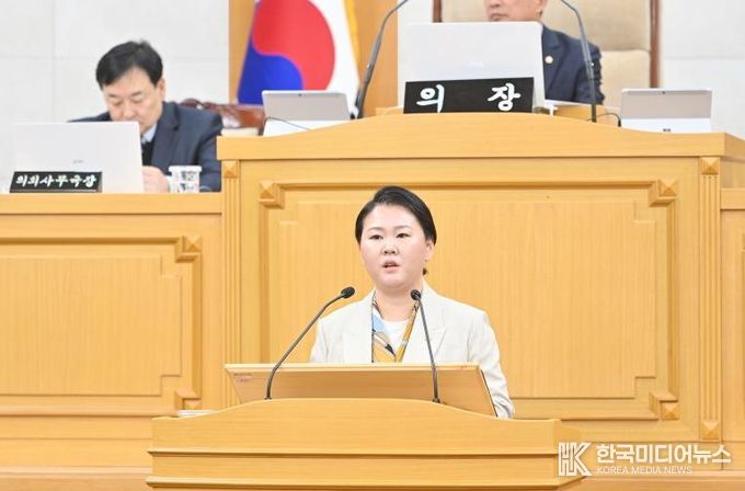 파주시의회 이진아 의원 5분 자유발언…