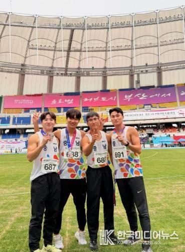 서천군, 전국체전서 메달 6개 쾌거…육상·태권도 맹활약