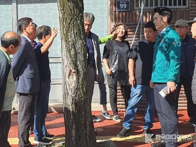 경상남도의회 정재욱 도의원, 노후 가로수 주민불편 해소 나서