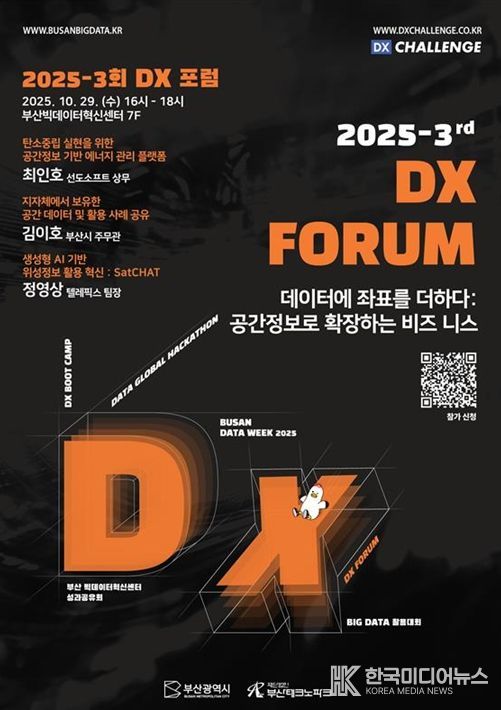 부산시, 「2025-3회 디지털전환(DX) 포럼」 개최
