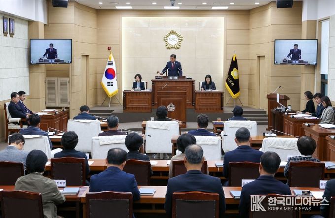 계룡시의회,제184회 임시회 개회