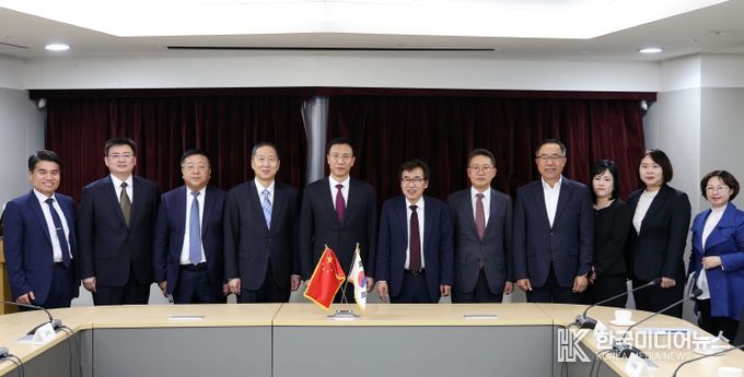 전형식 부지사, 27일 장치시앙 부성장 일행 접견