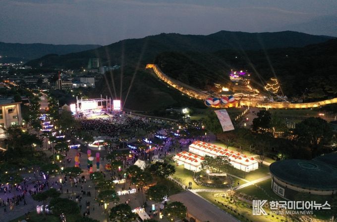 (자료사진)고창모양성제 야간