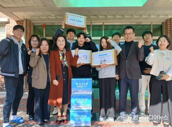 당진교육지원청, 2026학년도 수능 D-day! 고3 수험생들을 위한 따뜻한 격려 방문 나서