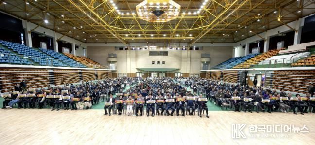 제천시 노인의날 기념행사, ‘송전선로 제천경유 반대’ 결의문 낭독