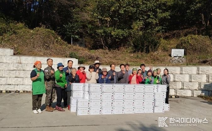 파주시 법원읍 새마을부녀회, 관내 취약계층에 사랑의 김장김치 나눔