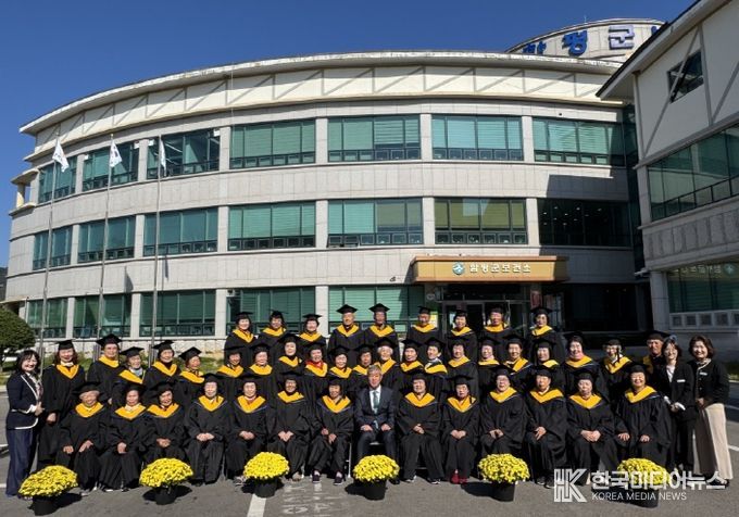 29일, 함평군 보건소, 제24기 은빛건강대학 수료식 단체사진