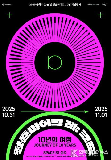 ‘청춘마이크 레:코드-10년의 여정’ 포스터