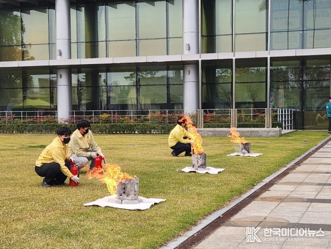 부안군청, 2025년 합동소방훈련