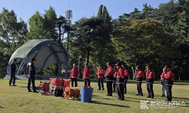 홍성군, 가을숲에 안전을 더하다