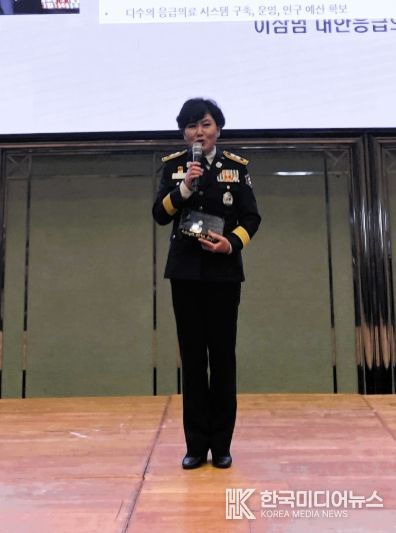 이오숙 전북특별자치도소방본부장, 소방공무원 첫‘윤한덕 응급의료발전 공로상’수상