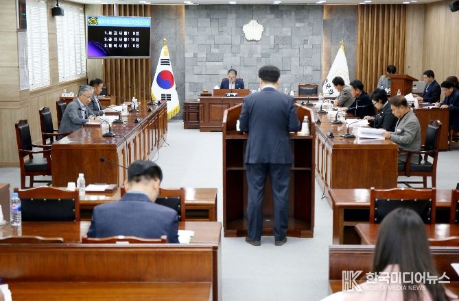 영광군의회, 제31회 의원간담회 열고 기본소득·도시계획 등 현안 점검