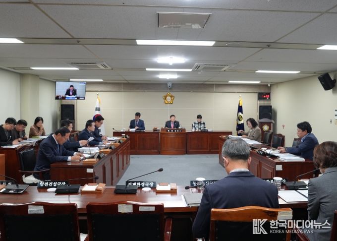 음성군의회, 11월 정례의원간담회 개최