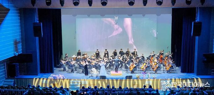 지난해 금산필하모닉오케스트라 정기연주회 공연 모습