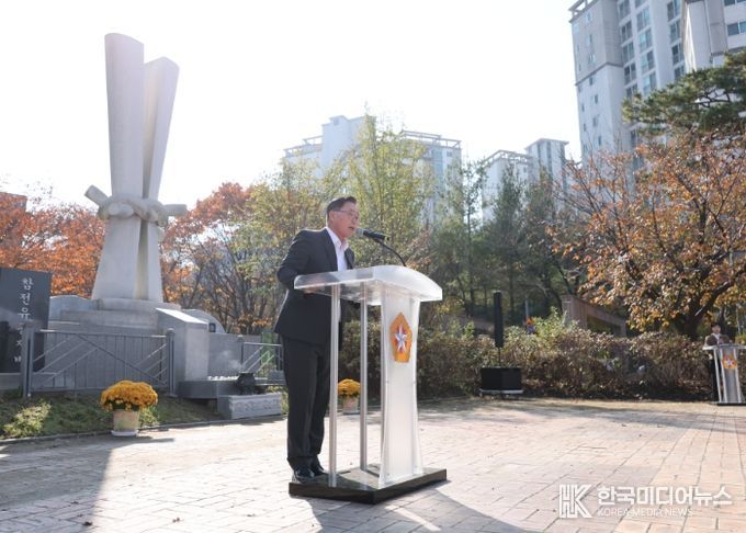 제19회 6·25참전유공자비 건립 기념식 개최