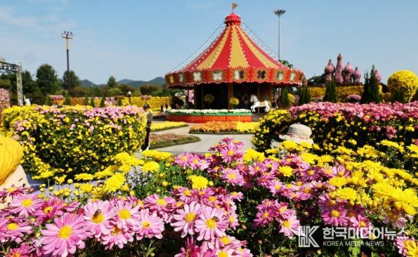 겨울빛축제 포스터, 2025 대한민국 국향대전 전경