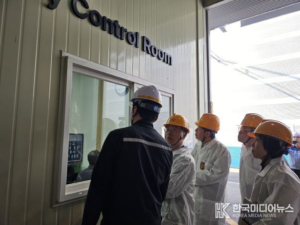 이복원 경제부지사, 충청북도 AI제조혁신 현장점검