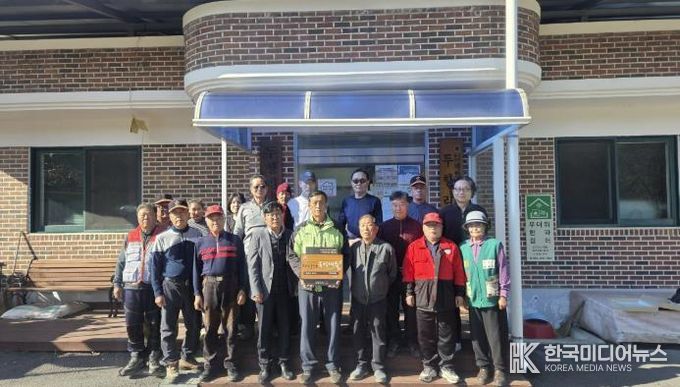 소각 산불 없는 녹색마을 현판식